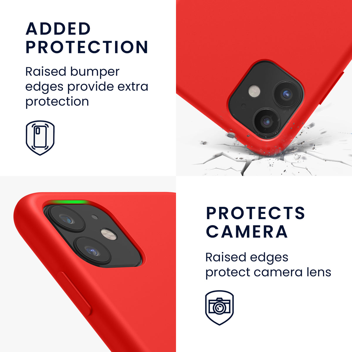 kwmobile Phone Case for Apple iPhone 11 - Silicone Case - Wireless Charging - Protective Cover