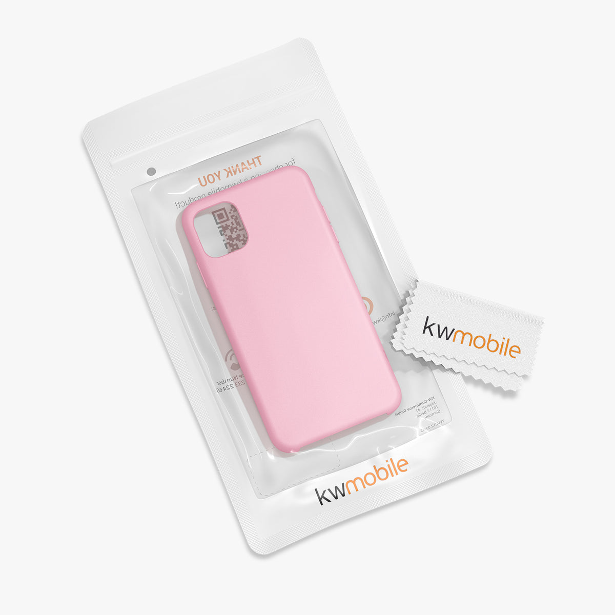 kwmobile Phone Case for Apple iPhone 11 - Silicone Case - Wireless Charging - Protective Cover
