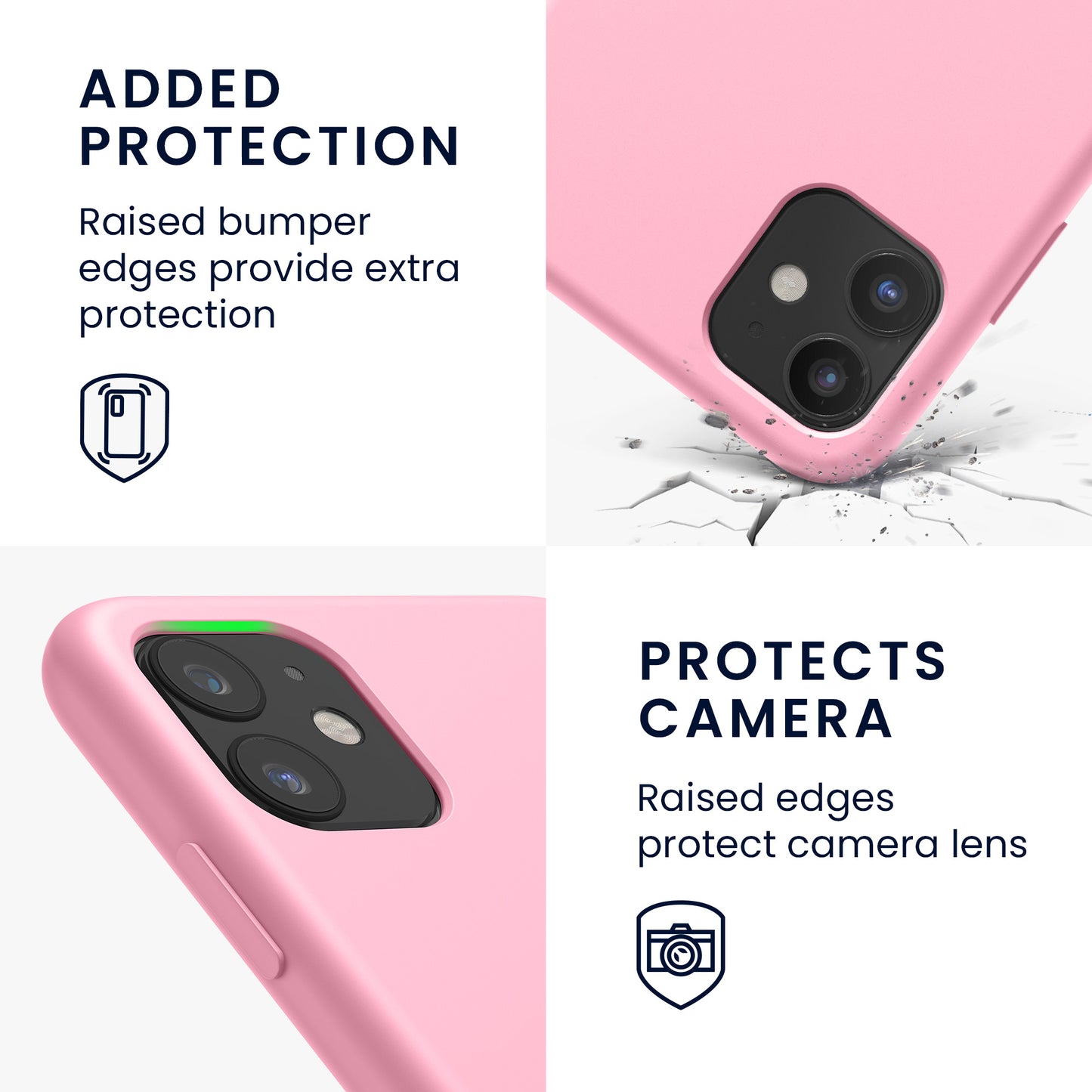 kwmobile Phone Case for Apple iPhone 11 - Silicone Case - Wireless Charging - Protective Cover