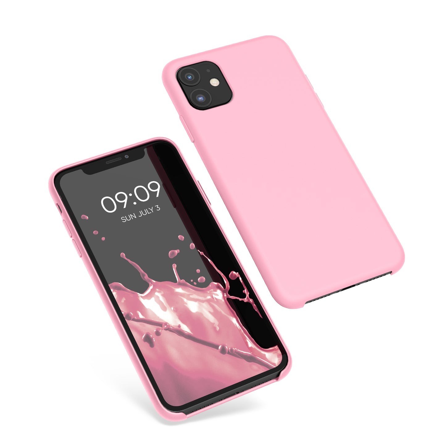 kwmobile Phone Case for Apple iPhone 11 - Silicone Case - Wireless Charging - Protective Cover