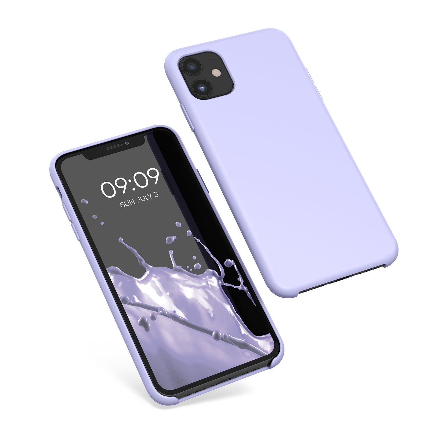 kwmobile Phone Case for Apple iPhone 11 - Silicone Case - Wireless Charging - Protective Cover