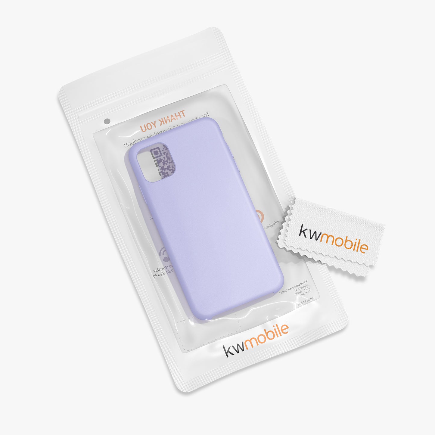 kwmobile Phone Case for Apple iPhone 11 - Silicone Case - Wireless Charging - Protective Cover
