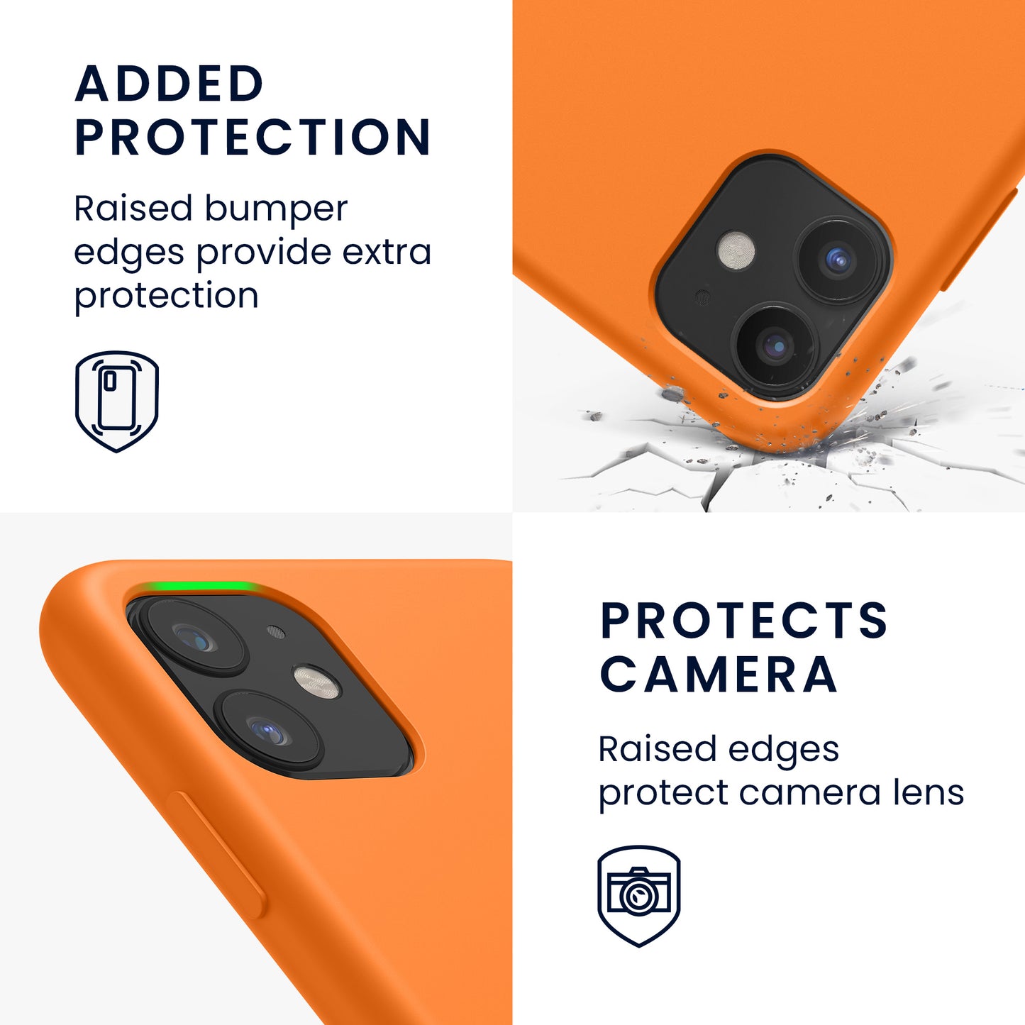 kwmobile Phone Case for Apple iPhone 11 - Silicone Case - Wireless Charging - Protective Cover