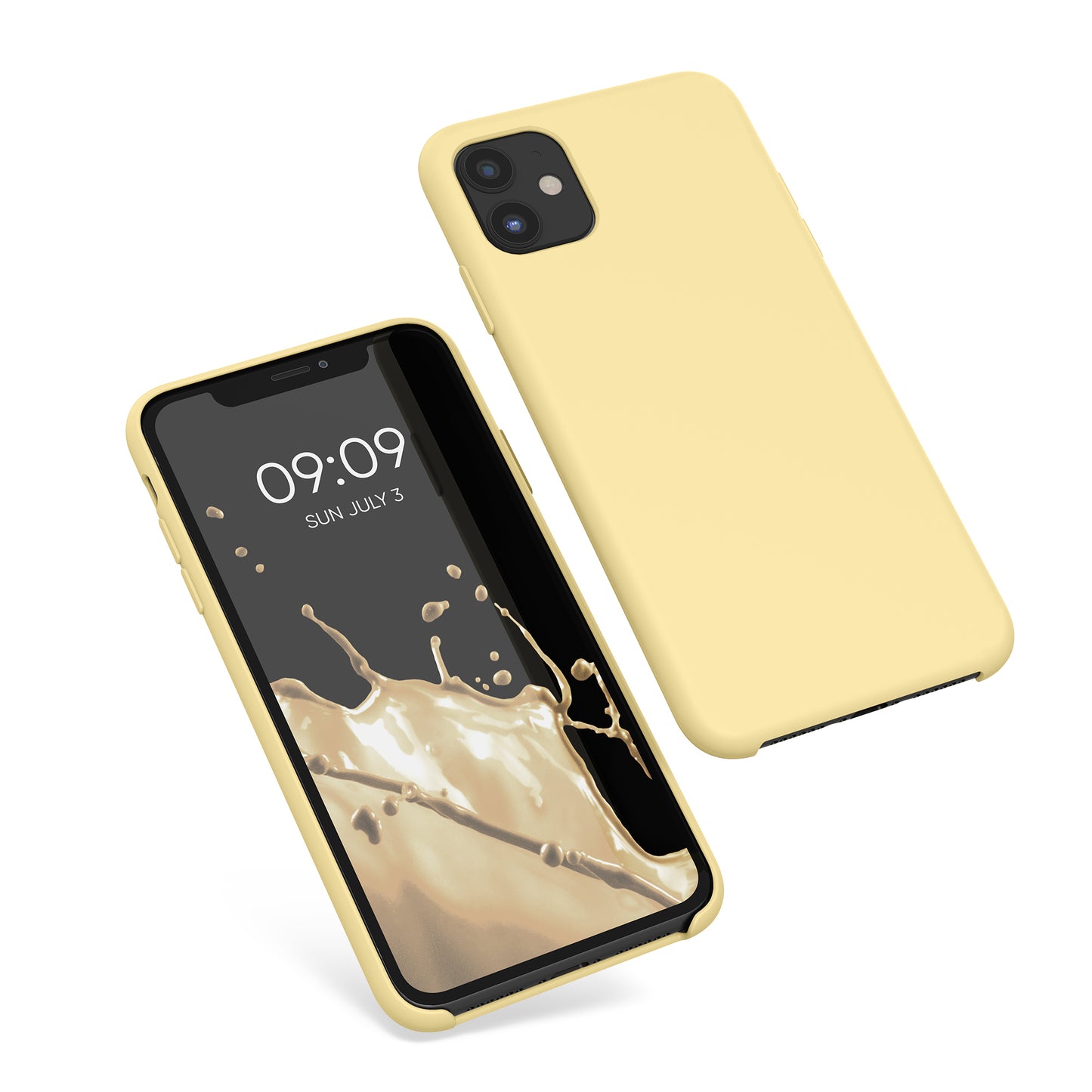 kwmobile Phone Case for Apple iPhone 11 - Silicone Case - Wireless Charging - Protective Cover