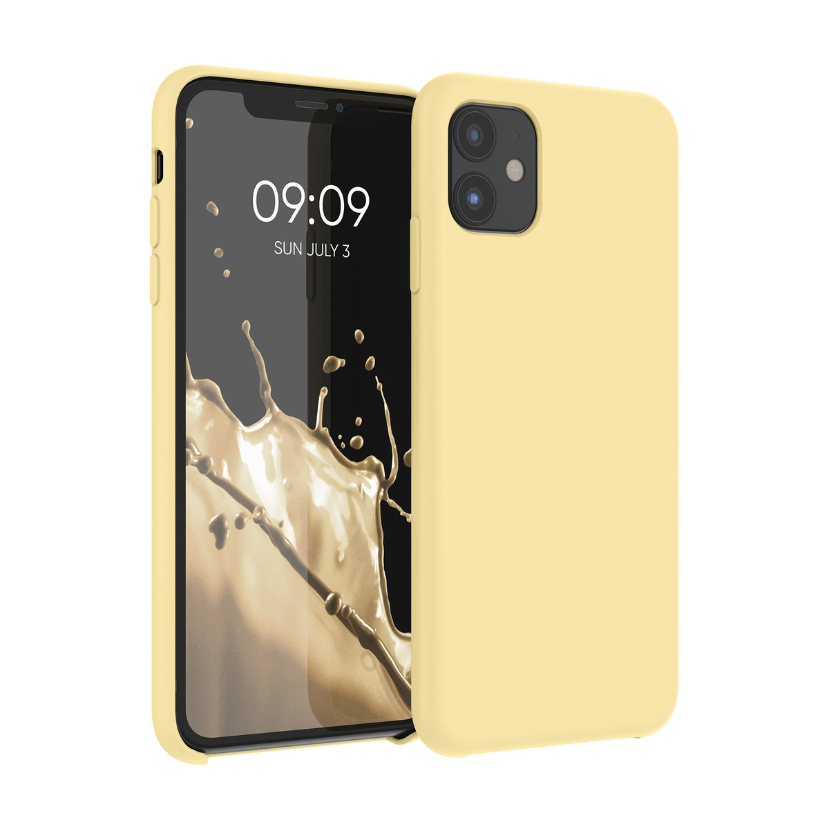 kwmobile Phone Case for Apple iPhone 11 - Silicone Case - Wireless Charging - Protective Cover