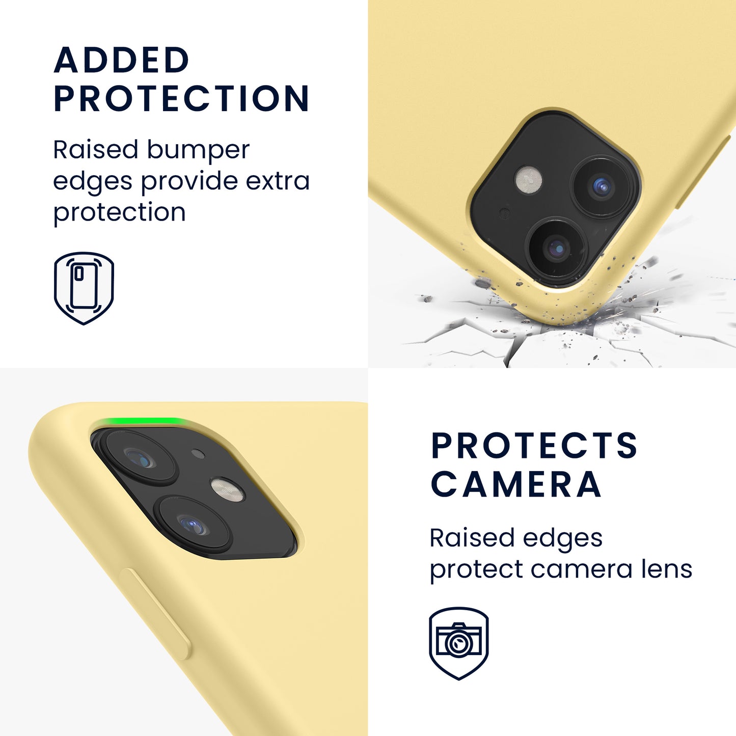 kwmobile Phone Case for Apple iPhone 11 - Silicone Case - Wireless Charging - Protective Cover