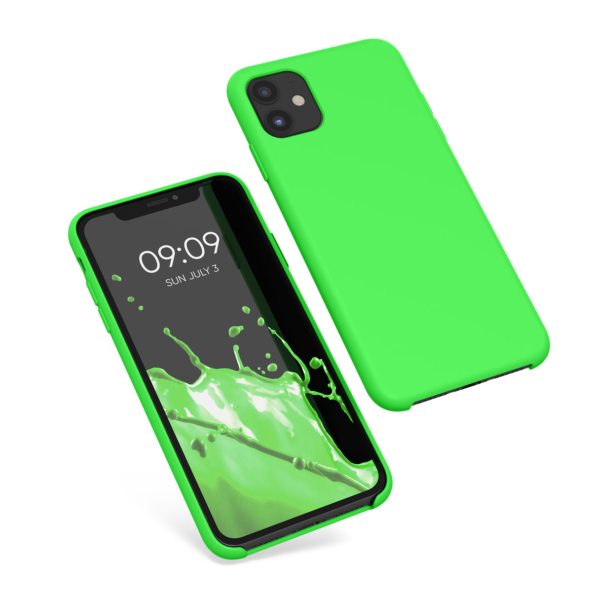kwmobile Phone Case for Apple iPhone 11 - Silicone Case - Wireless Charging - Protective Cover