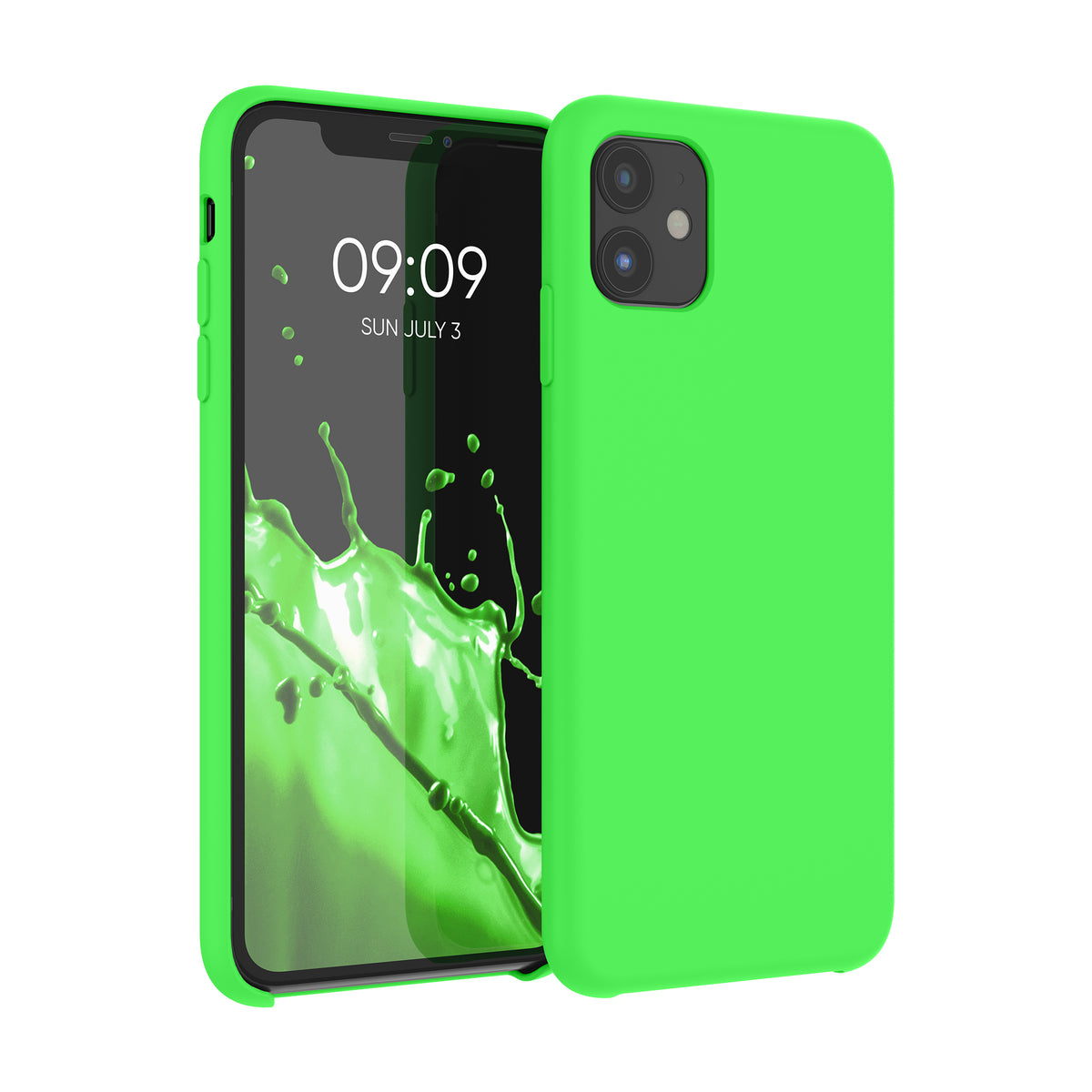 kwmobile Phone Case for Apple iPhone 11 - Silicone Case - Wireless Charging - Protective Cover