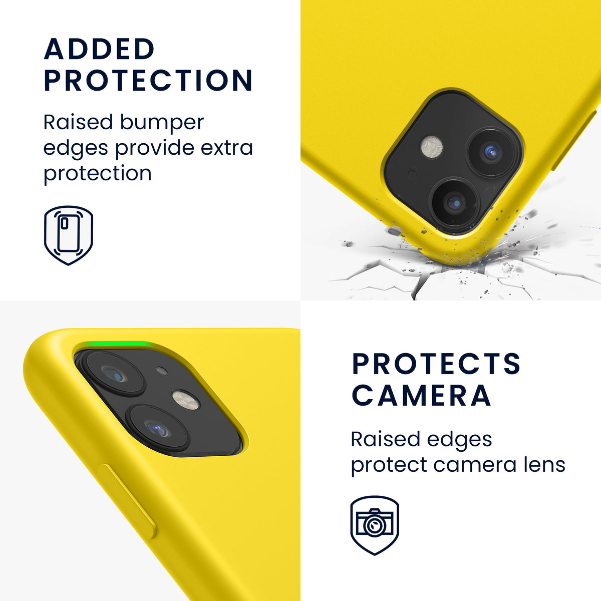kwmobile Phone Case for Apple iPhone 11 - Silicone Case - Wireless Charging - Protective Cover