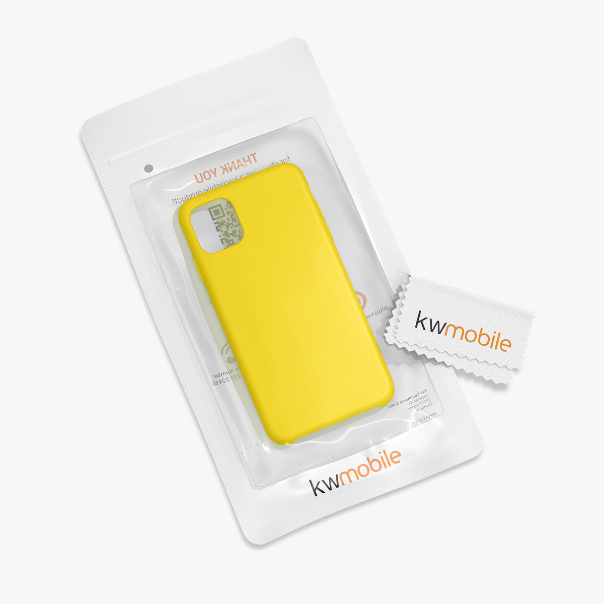 kwmobile Phone Case for Apple iPhone 11 - Silicone Case - Wireless Charging - Protective Cover