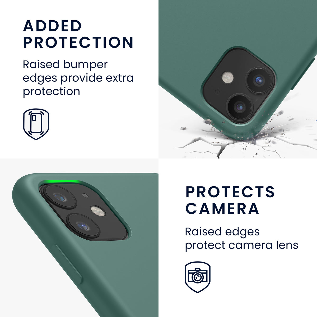 kwmobile Phone Case for Apple iPhone 11 - Silicone Case - Wireless Charging - Protective Cover
