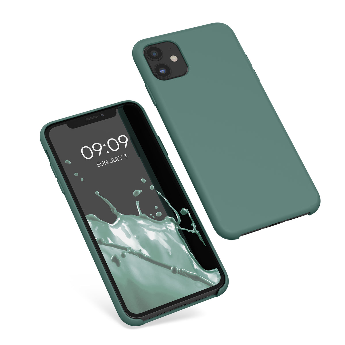 kwmobile Phone Case for Apple iPhone 11 - Silicone Case - Wireless Charging - Protective Cover