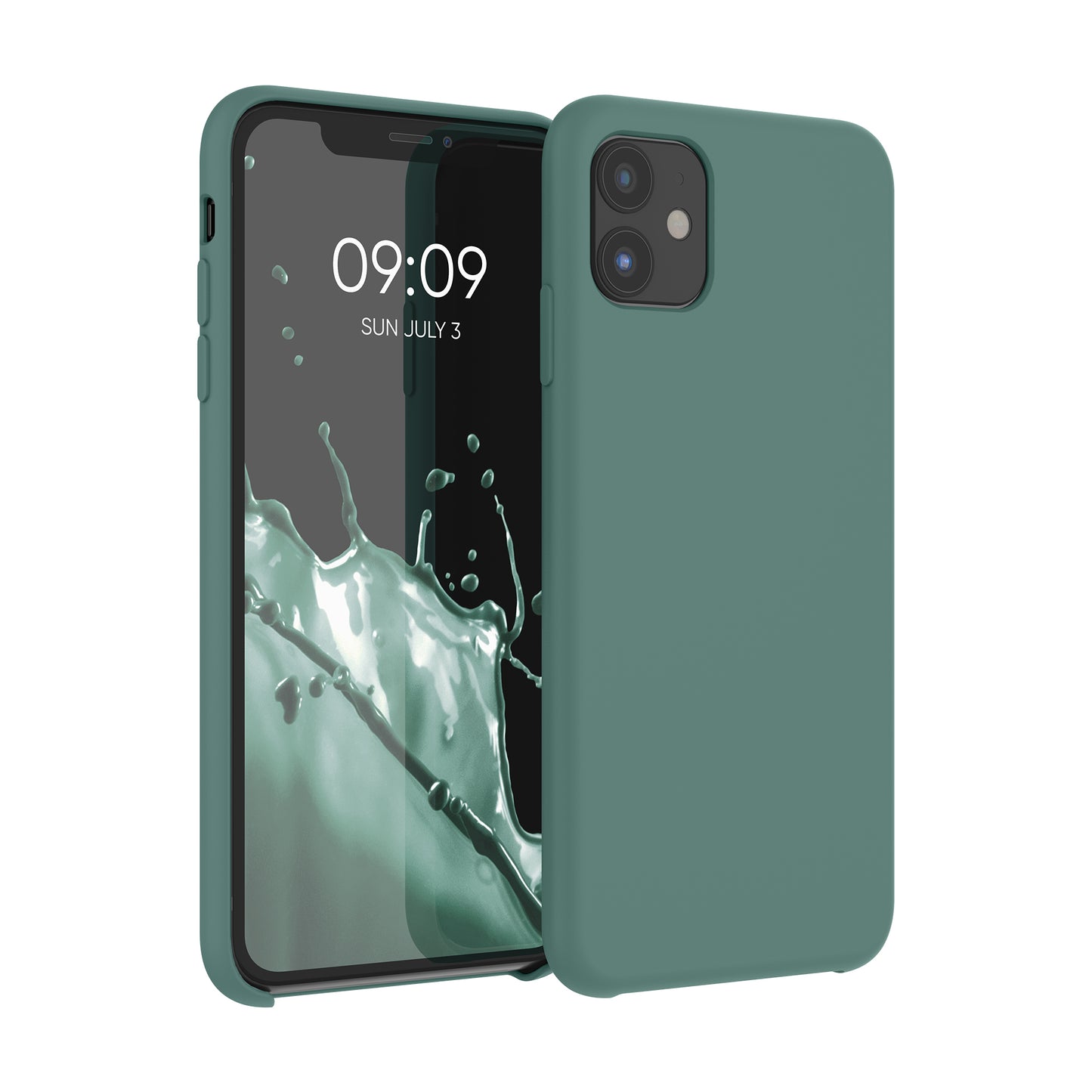 kwmobile Phone Case for Apple iPhone 11 - Silicone Case - Wireless Charging - Protective Cover