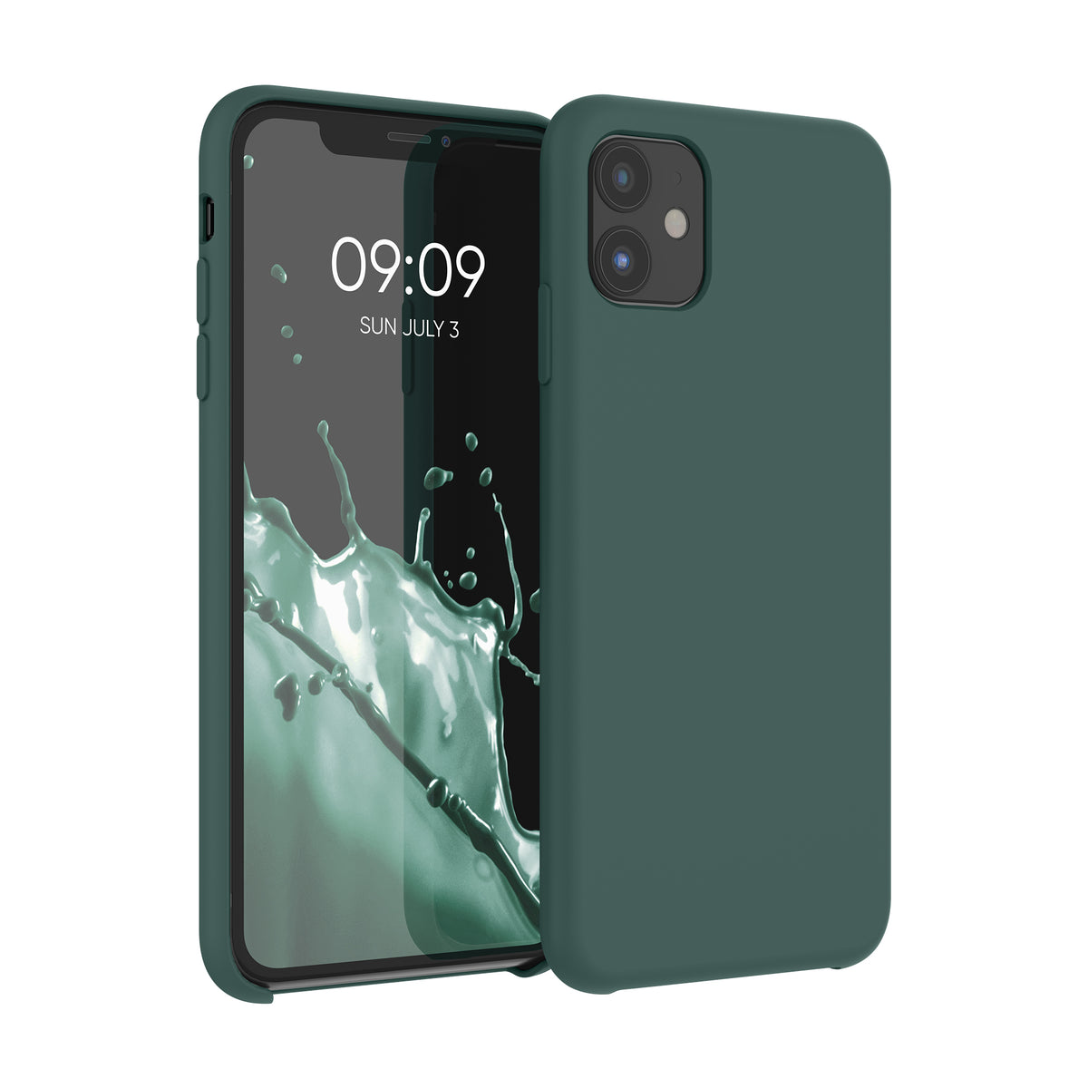 kwmobile Phone Case for Apple iPhone 11 - Silicone Case - Wireless Charging - Protective Cover