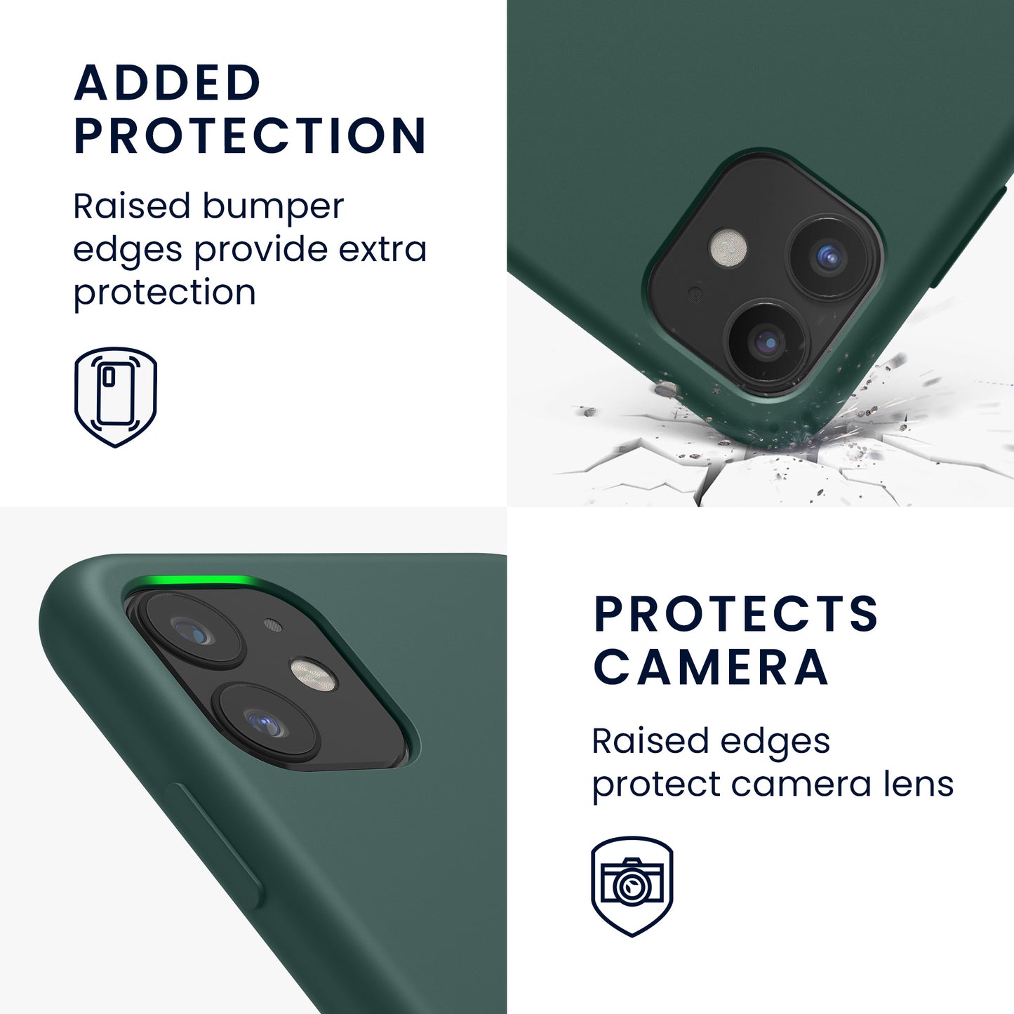 kwmobile Phone Case for Apple iPhone 11 - Silicone Case - Wireless Charging - Protective Cover