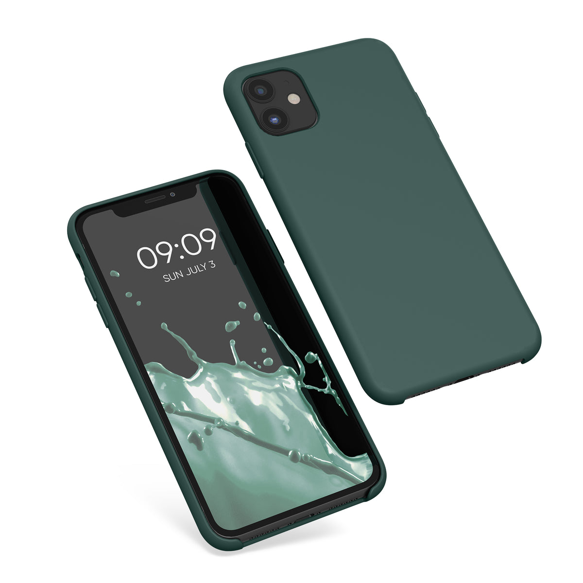 kwmobile Phone Case for Apple iPhone 11 - Silicone Case - Wireless Charging - Protective Cover