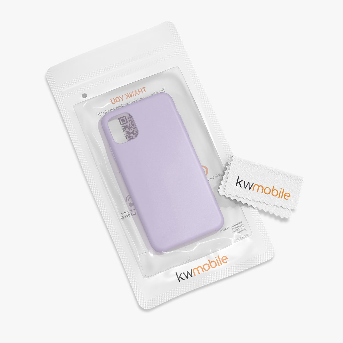 kwmobile Phone Case for Apple iPhone 11 - Silicone Case - Wireless Charging - Protective Cover