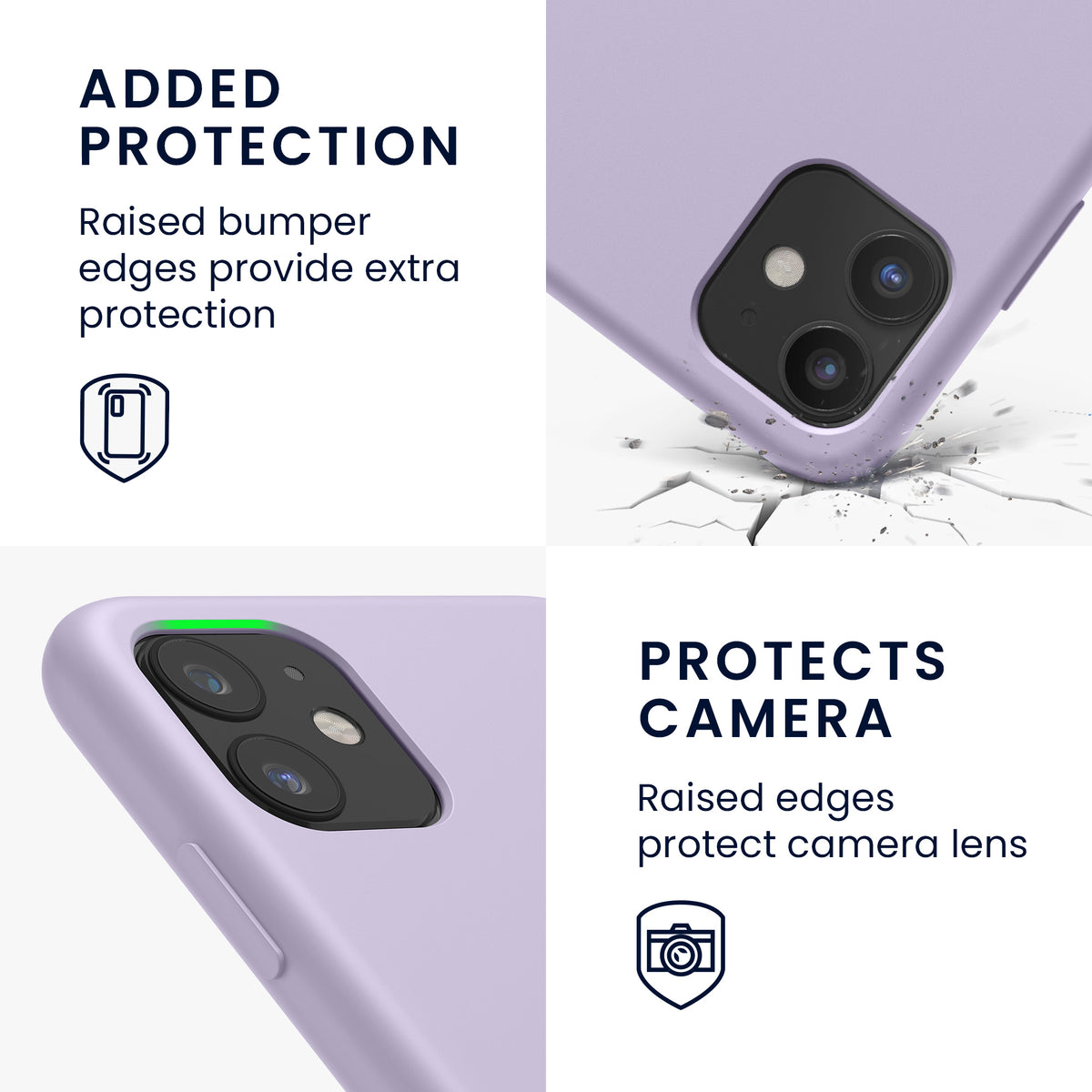 kwmobile Phone Case for Apple iPhone 11 - Silicone Case - Wireless Charging - Protective Cover