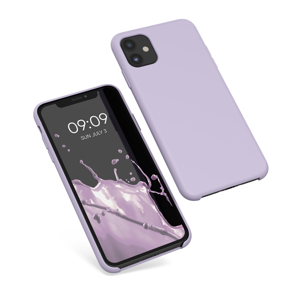 kwmobile Phone Case for Apple iPhone 11 - Silicone Case - Wireless Charging - Protective Cover