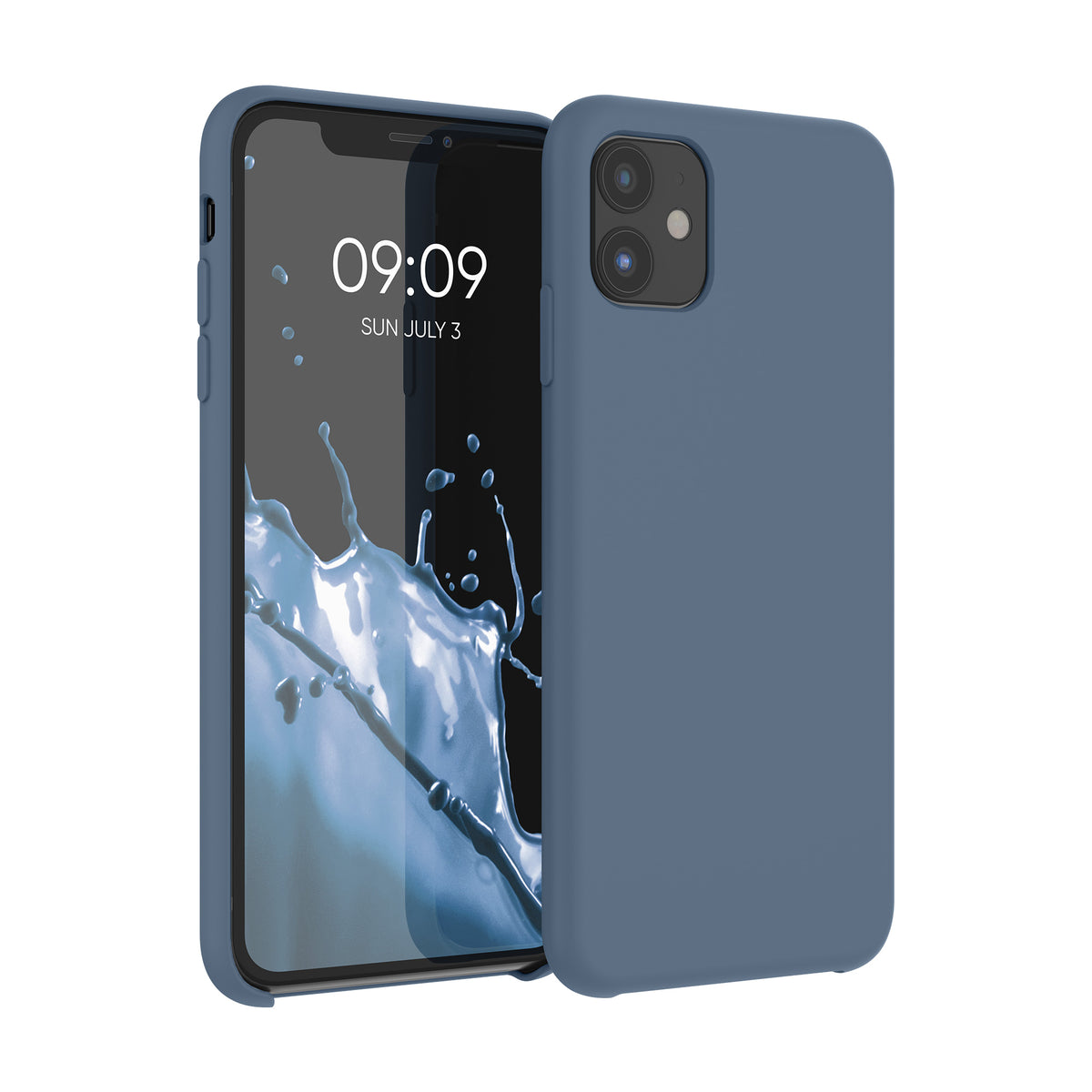 kwmobile Phone Case for Apple iPhone 11 - Silicone Case - Wireless Charging - Protective Cover