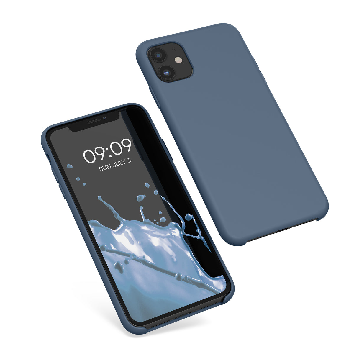 kwmobile Phone Case for Apple iPhone 11 - Silicone Case - Wireless Charging - Protective Cover