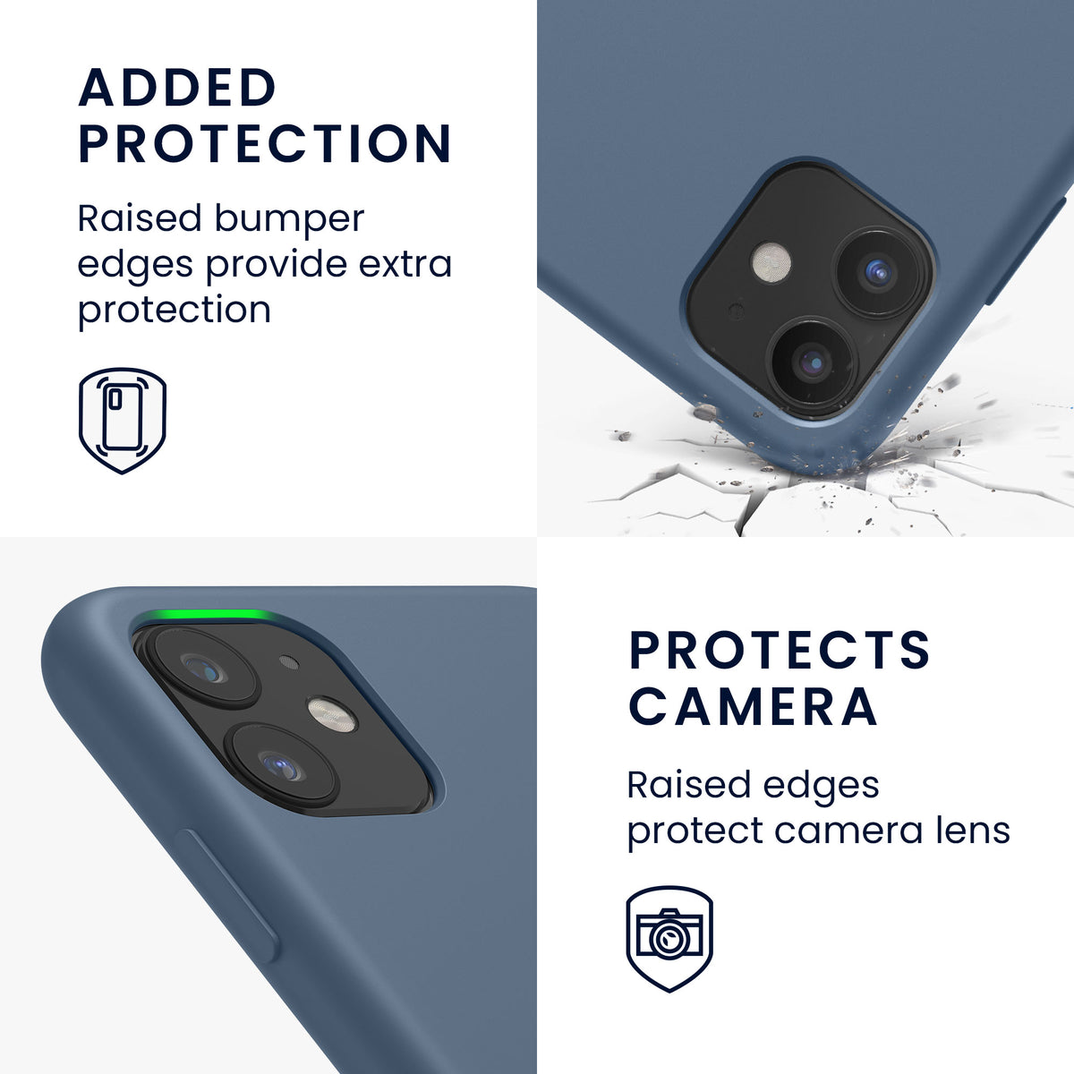 kwmobile Phone Case for Apple iPhone 11 - Silicone Case - Wireless Charging - Protective Cover