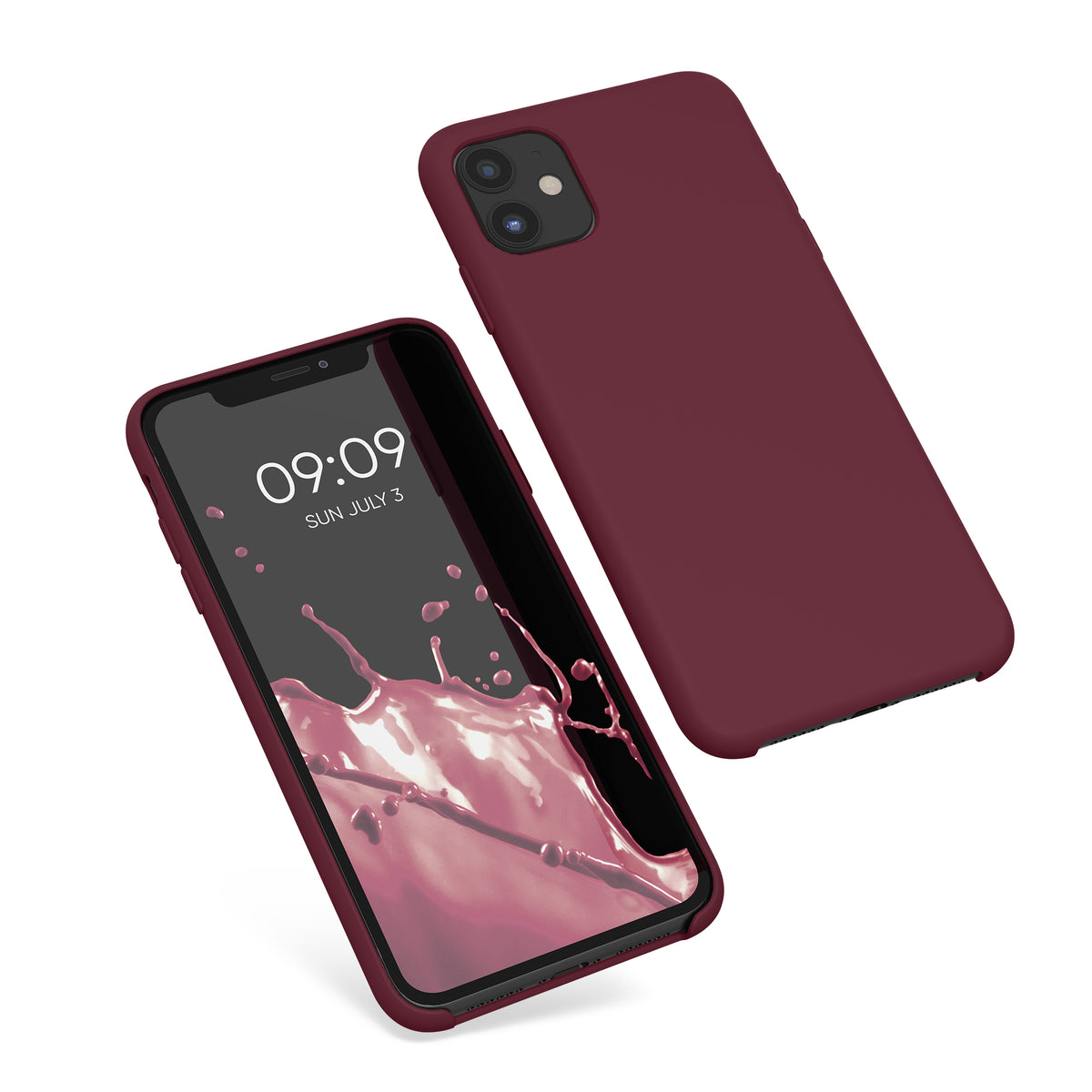 kwmobile Phone Case for Apple iPhone 11 - Silicone Case - Wireless Charging - Protective Cover