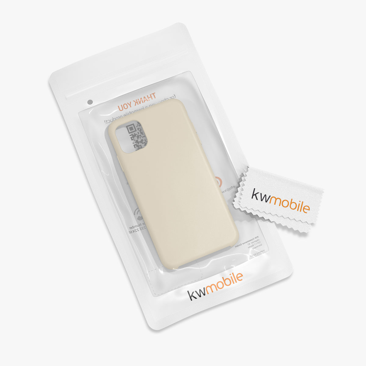 kwmobile Phone Case for Apple iPhone 11 - Silicone Case - Wireless Charging - Protective Cover