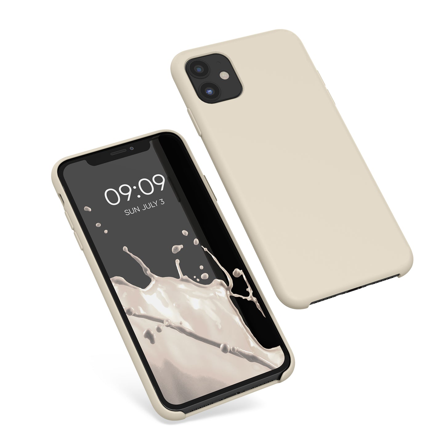 kwmobile Phone Case for Apple iPhone 11 - Silicone Case - Wireless Charging - Protective Cover
