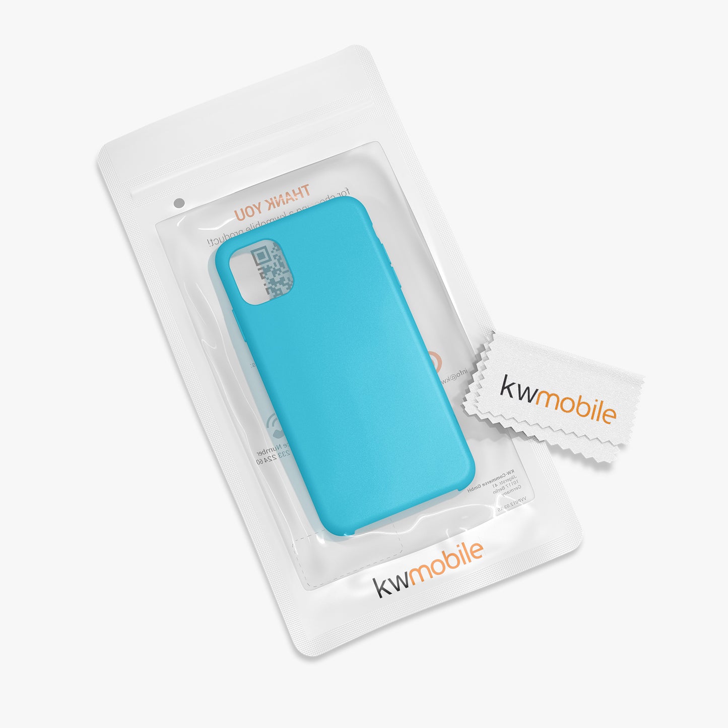 kwmobile Phone Case for Apple iPhone 11 - Silicone Case - Wireless Charging - Protective Cover