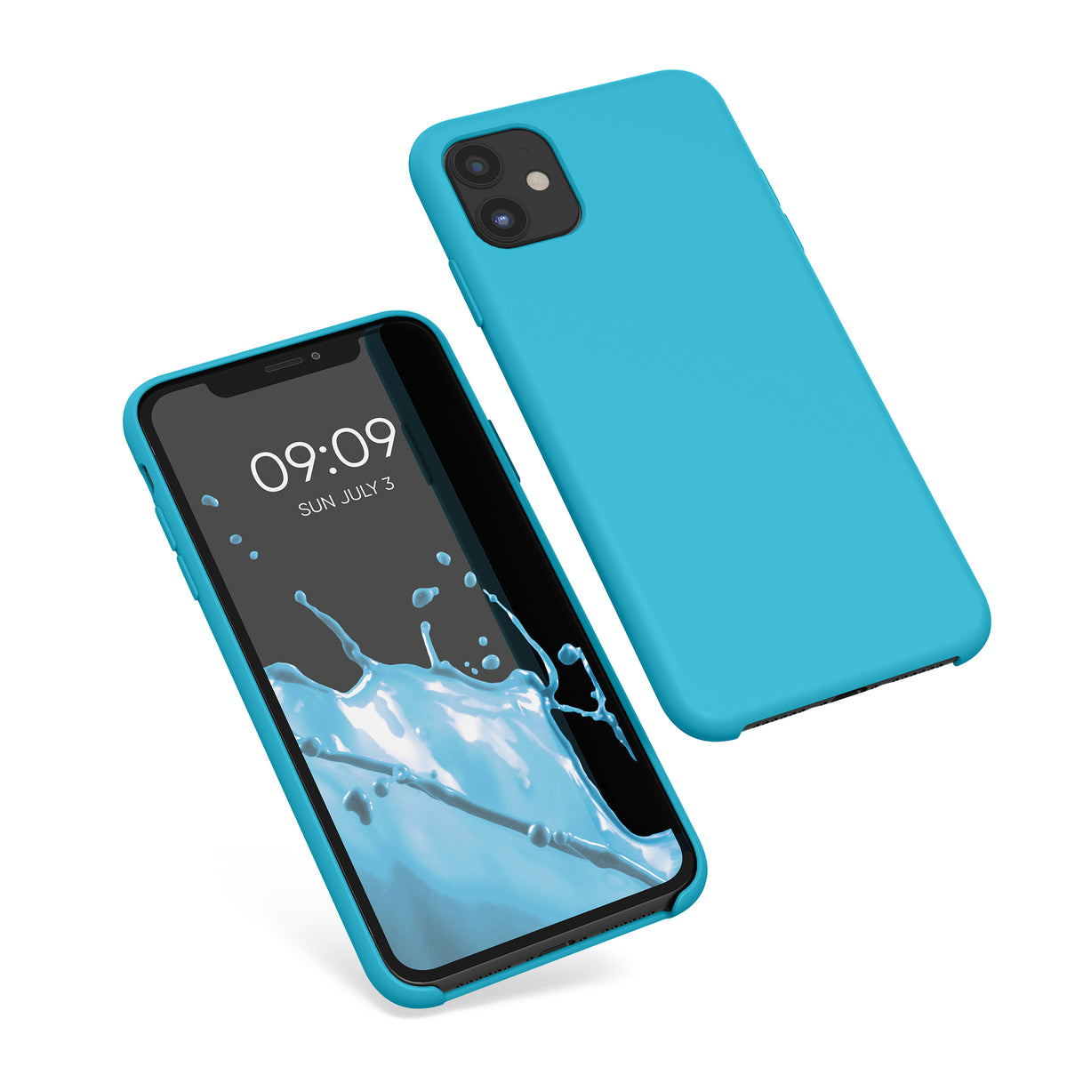 kwmobile Phone Case for Apple iPhone 11 - Silicone Case - Wireless Charging - Protective Cover