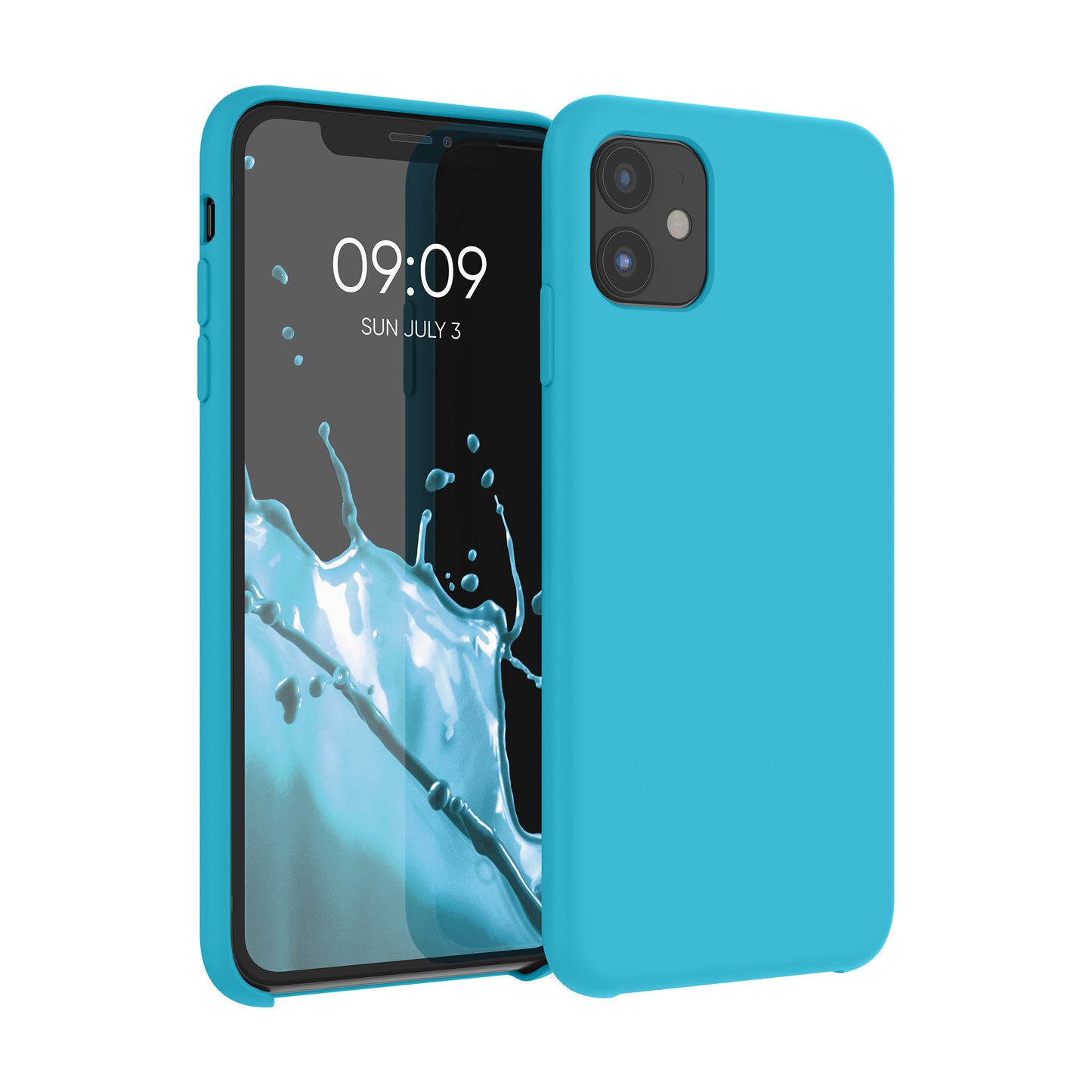 kwmobile Phone Case for Apple iPhone 11 - Silicone Case - Wireless Charging - Protective Cover