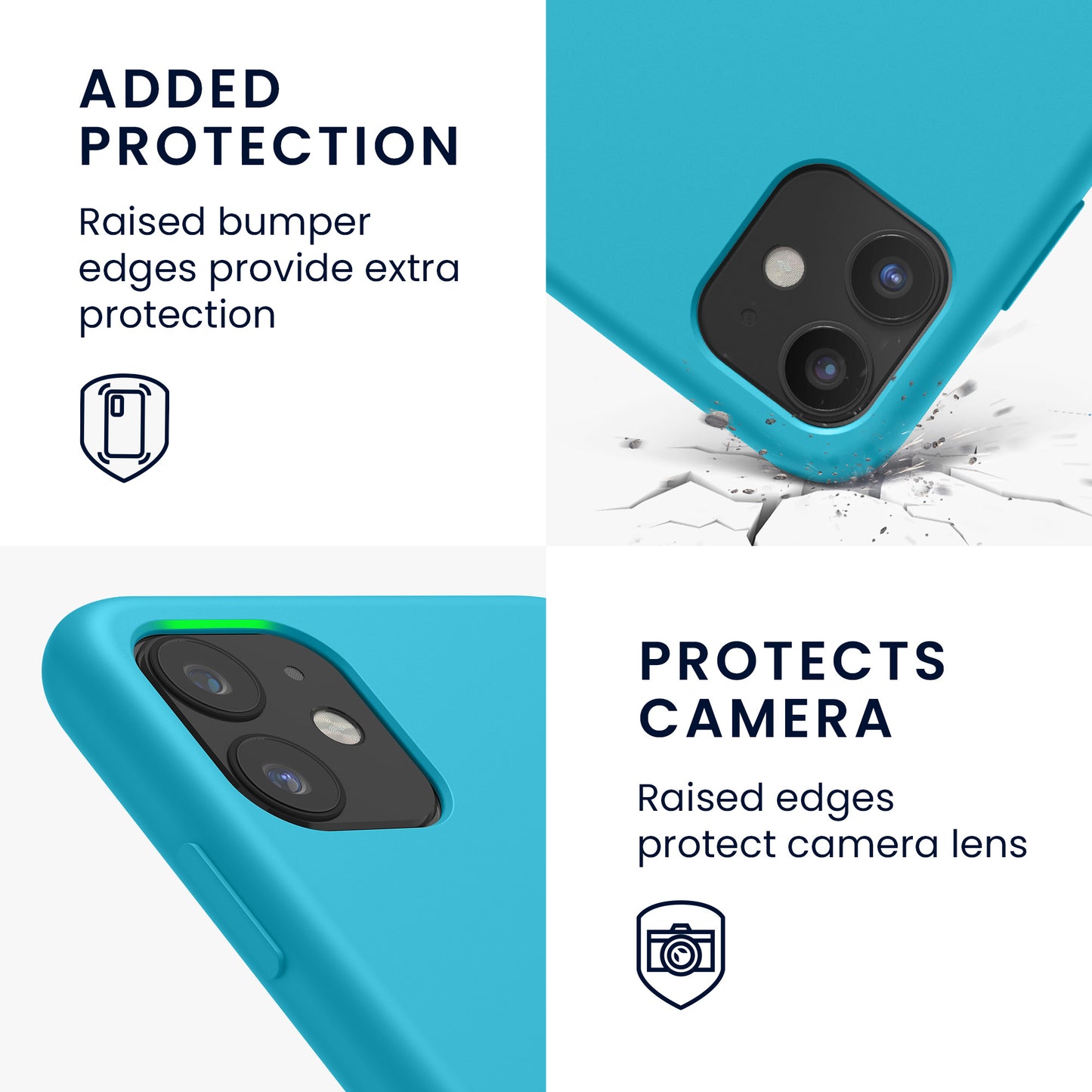 kwmobile Phone Case for Apple iPhone 11 - Silicone Case - Wireless Charging - Protective Cover