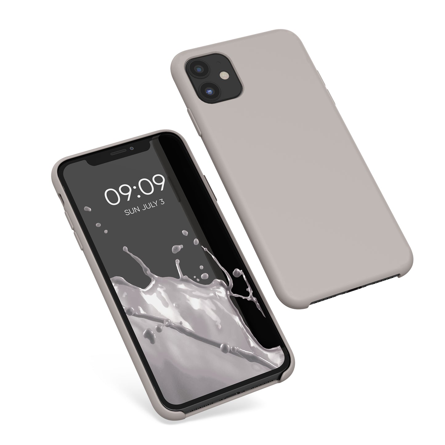 kwmobile Phone Case for Apple iPhone 11 - Silicone Case - Wireless Charging - Protective Cover