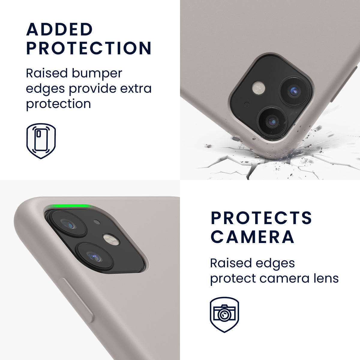 kwmobile Phone Case for Apple iPhone 11 - Silicone Case - Wireless Charging - Protective Cover
