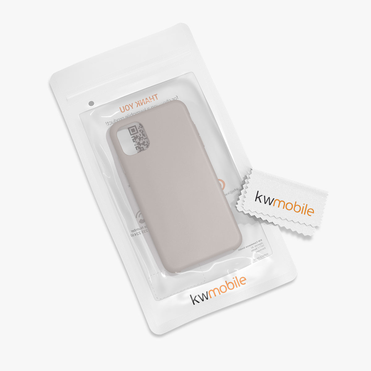 kwmobile Phone Case for Apple iPhone 11 - Silicone Case - Wireless Charging - Protective Cover