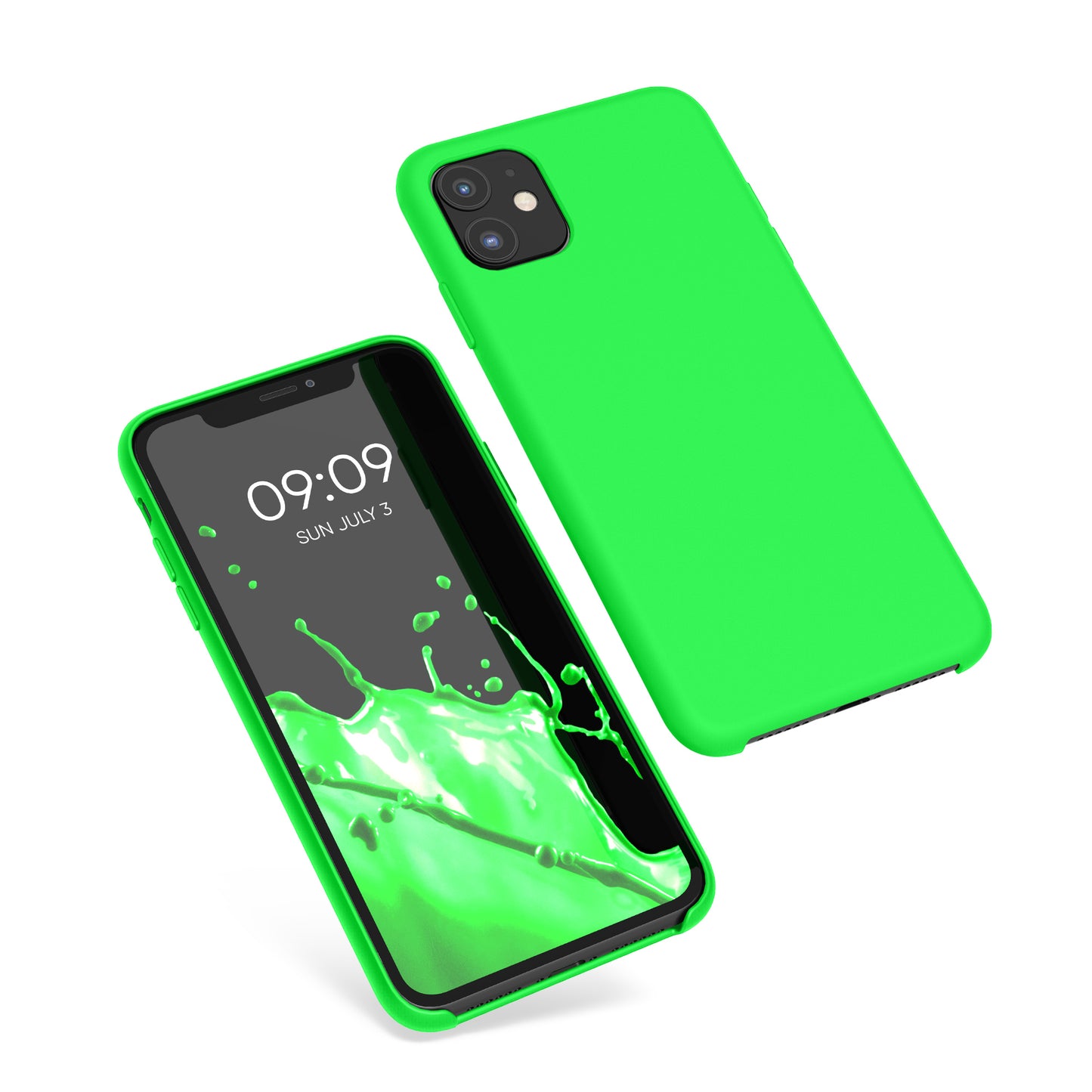 kwmobile Phone Case for Apple iPhone 11 - Silicone Case - Wireless Charging - Protective Cover