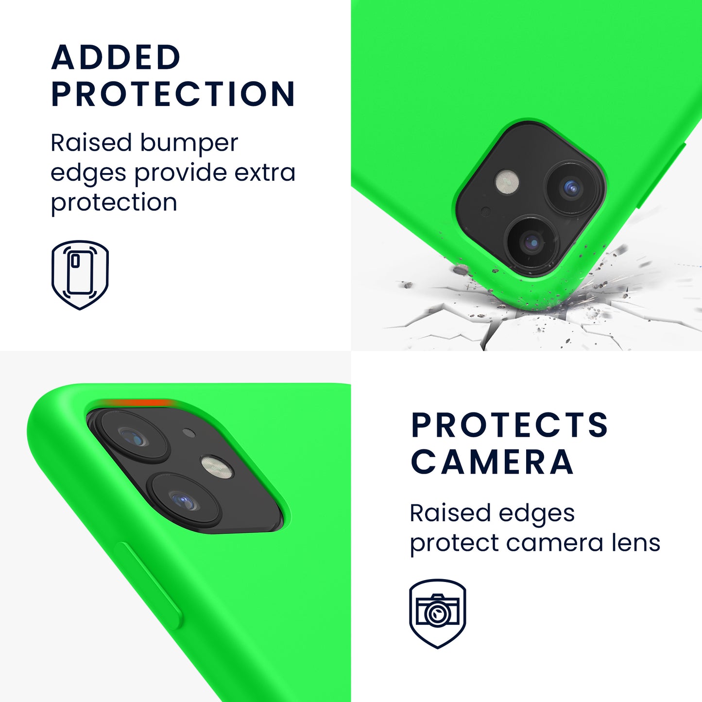 kwmobile Phone Case for Apple iPhone 11 - Silicone Case - Wireless Charging - Protective Cover