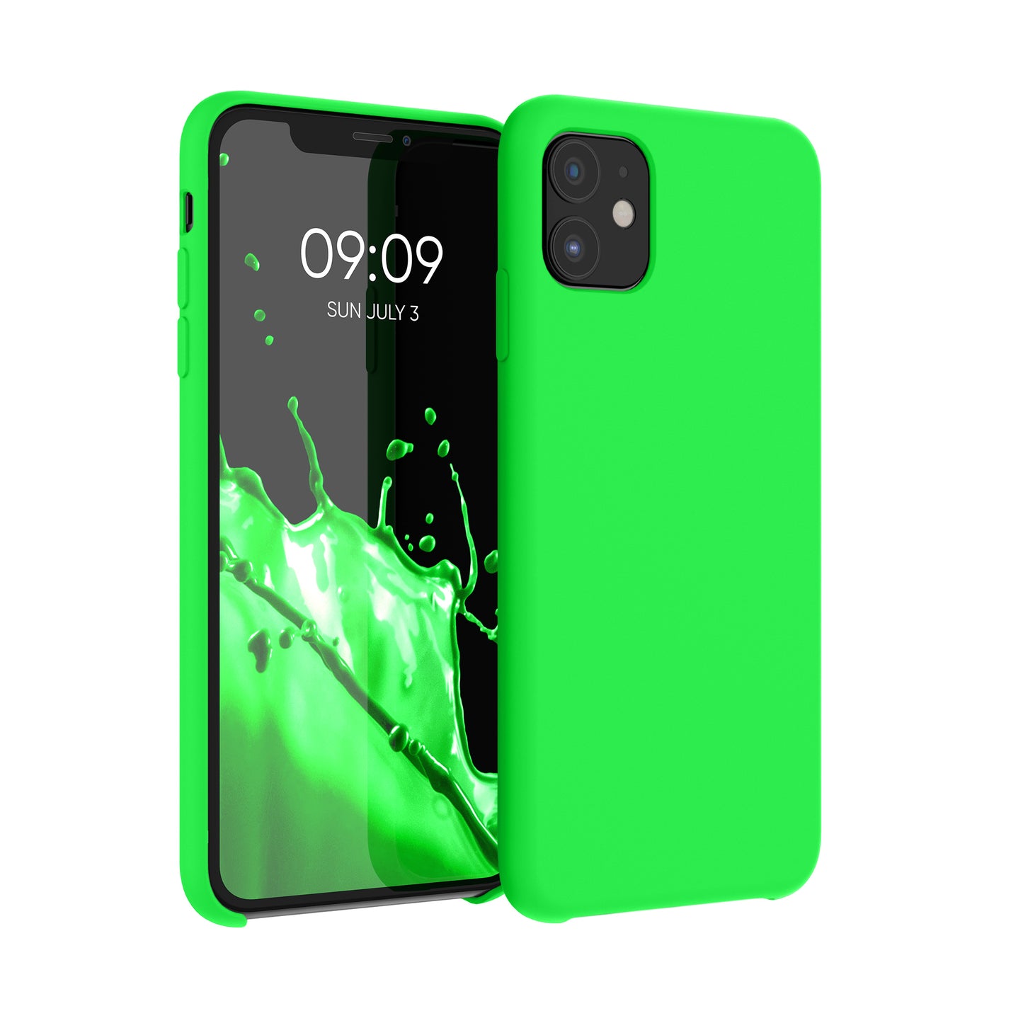 kwmobile Phone Case for Apple iPhone 11 - Silicone Case - Wireless Charging - Protective Cover