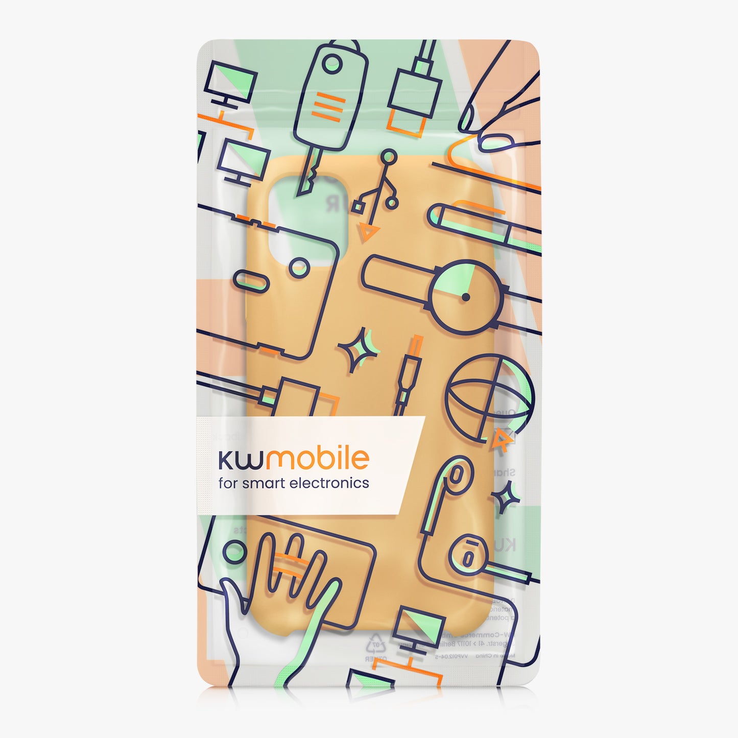 kwmobile Phone Case for Apple iPhone 11 - Silicone Case - Wireless Charging - Protective Cover