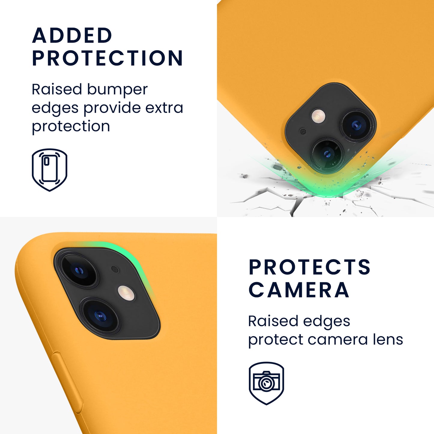 kwmobile Phone Case for Apple iPhone 11 - Silicone Case - Wireless Charging - Protective Cover
