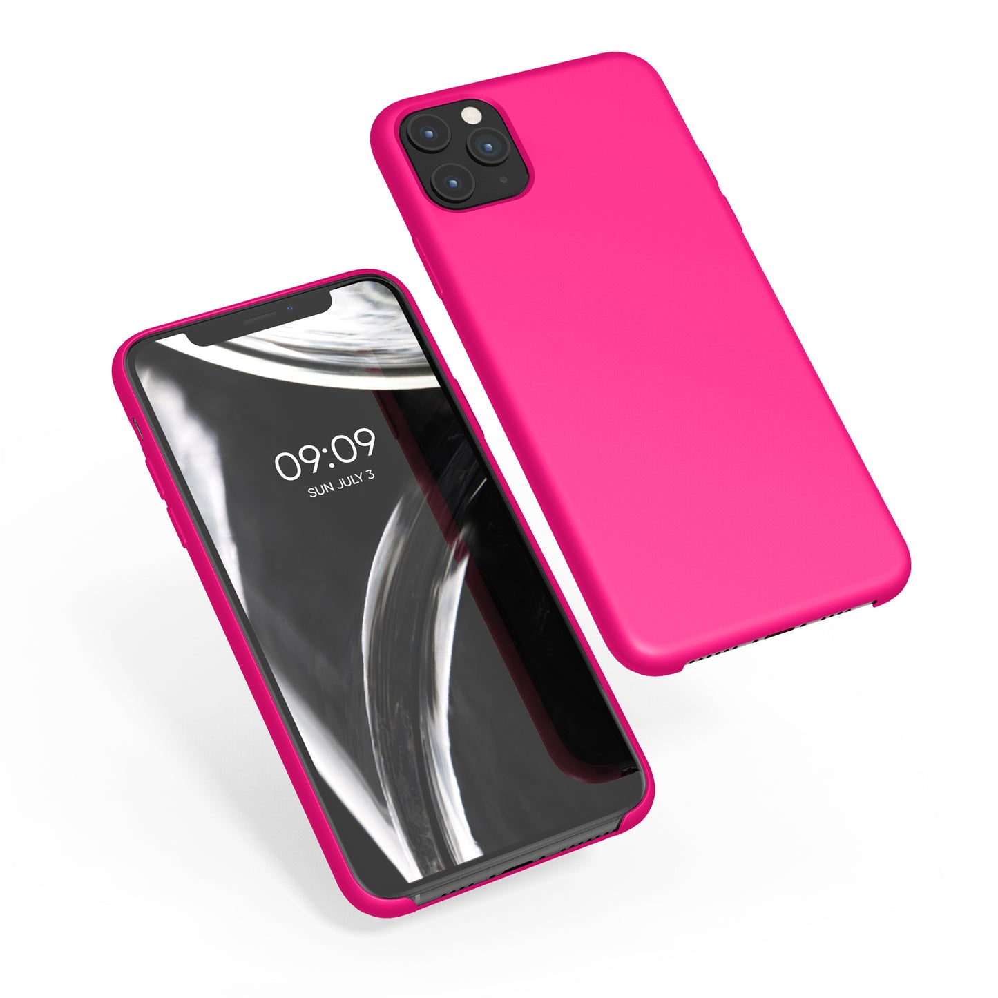 kwmobile Case for Apple iPhone 11 Pro Max - Silicone Cover - Wireless Charging Protective Case