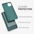 kwmobile Case for Apple iPhone 11 Pro Max - Silicone Cover - Wireless Charging Protective Case