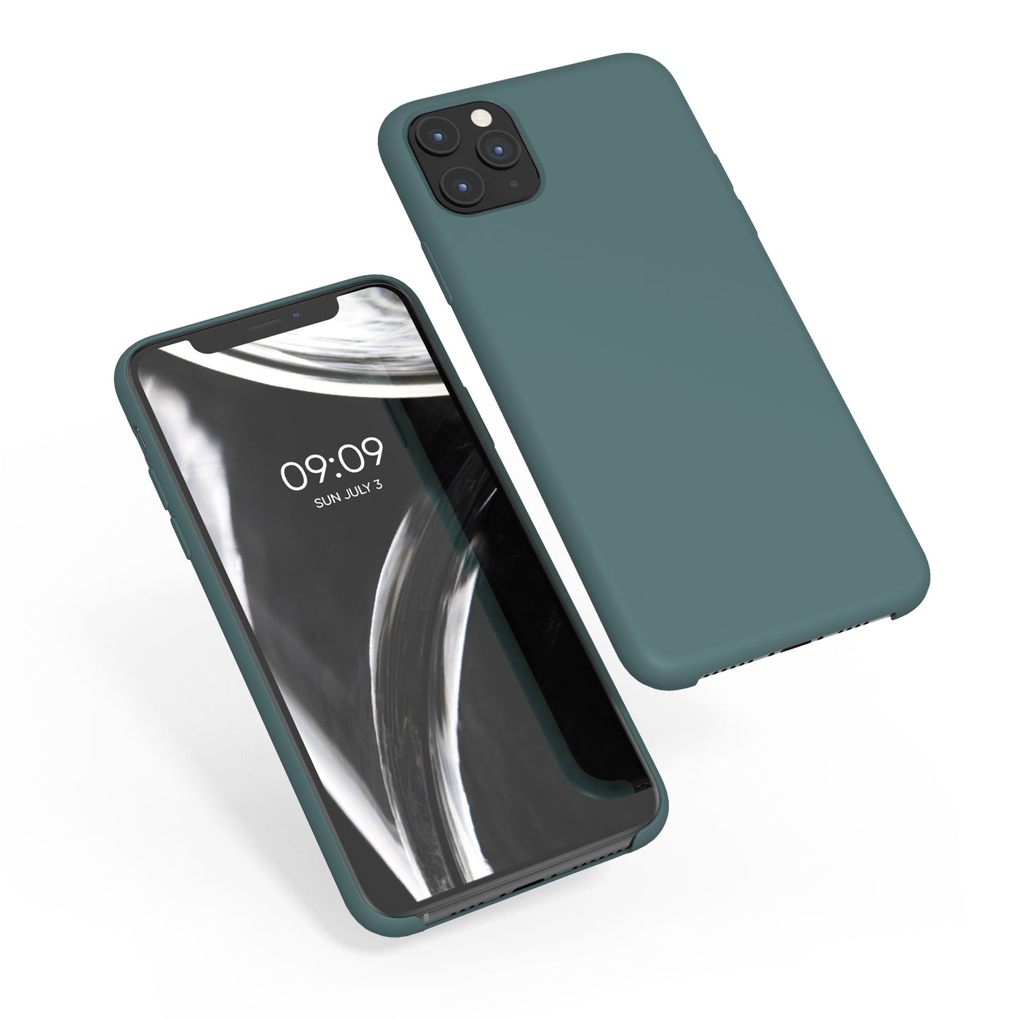 kwmobile Case for Apple iPhone 11 Pro Max - Silicone Cover - Wireless Charging Protective Case