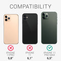 kwmobile Case for Apple iPhone 11 Pro Max - Silicone Cover - Wireless Charging Protective Case