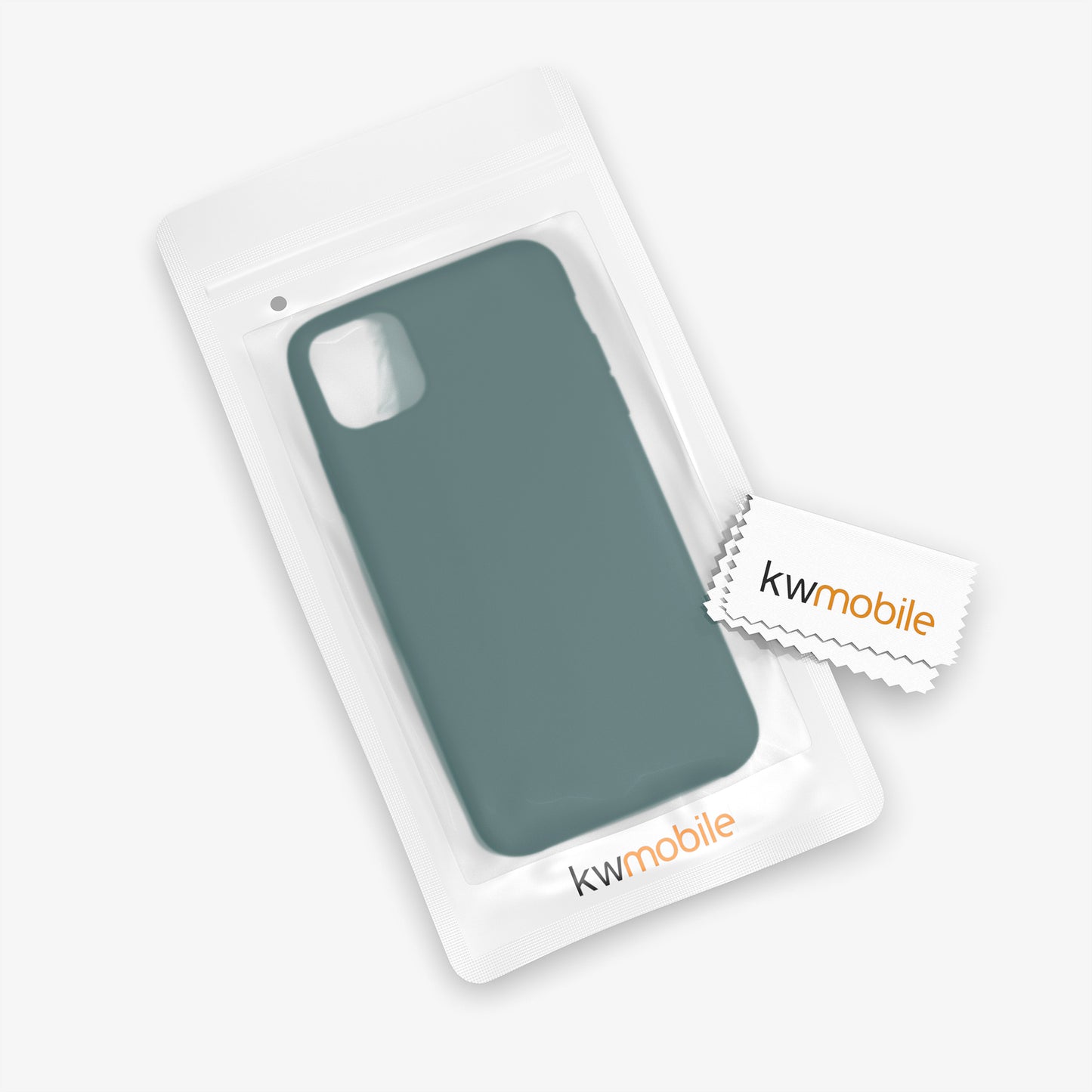 kwmobile Case for Apple iPhone 11 Pro Max - Silicone Cover - Wireless Charging Protective Case