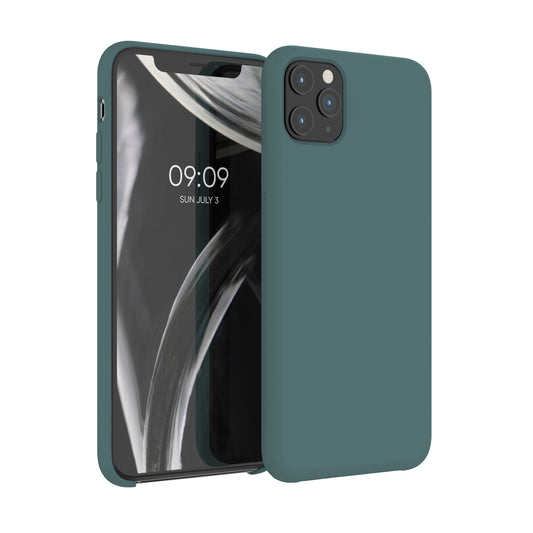 kwmobile Case for Apple iPhone 11 Pro Max - Silicone Cover - Wireless Charging Protective Case