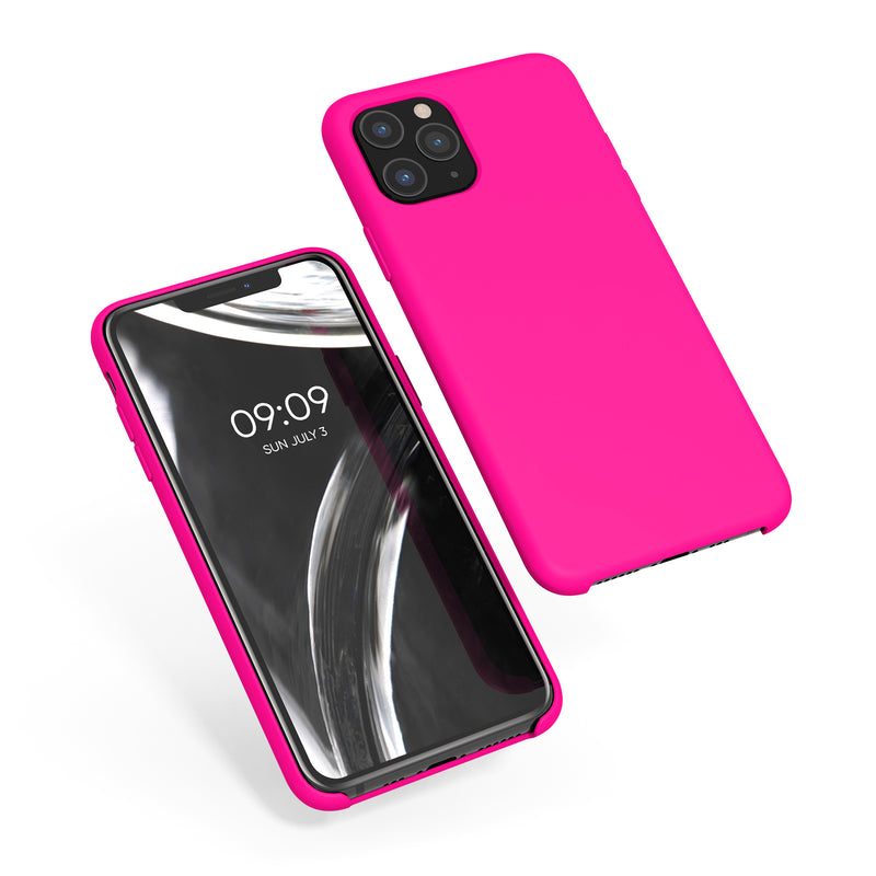 kwmobile Phone Case for Apple iPhone 11 Pro - Silicone Case - Wireless Charging - Protective Cover