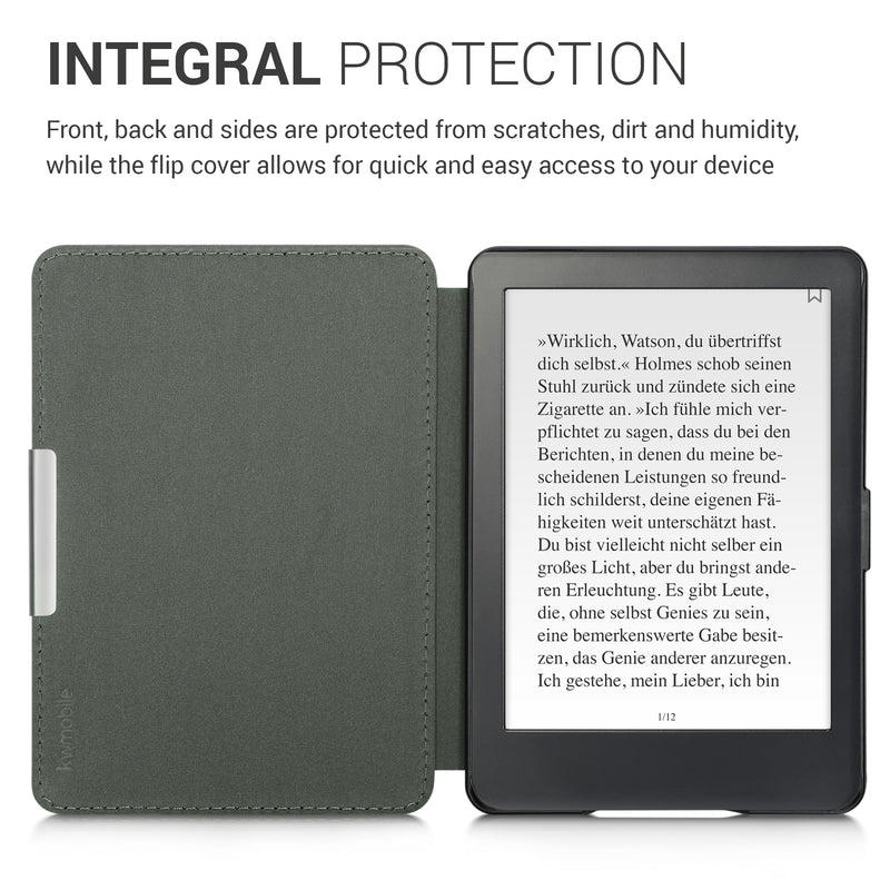 Faux Leather Case compatible with Amazon Kindle Paperwhite
