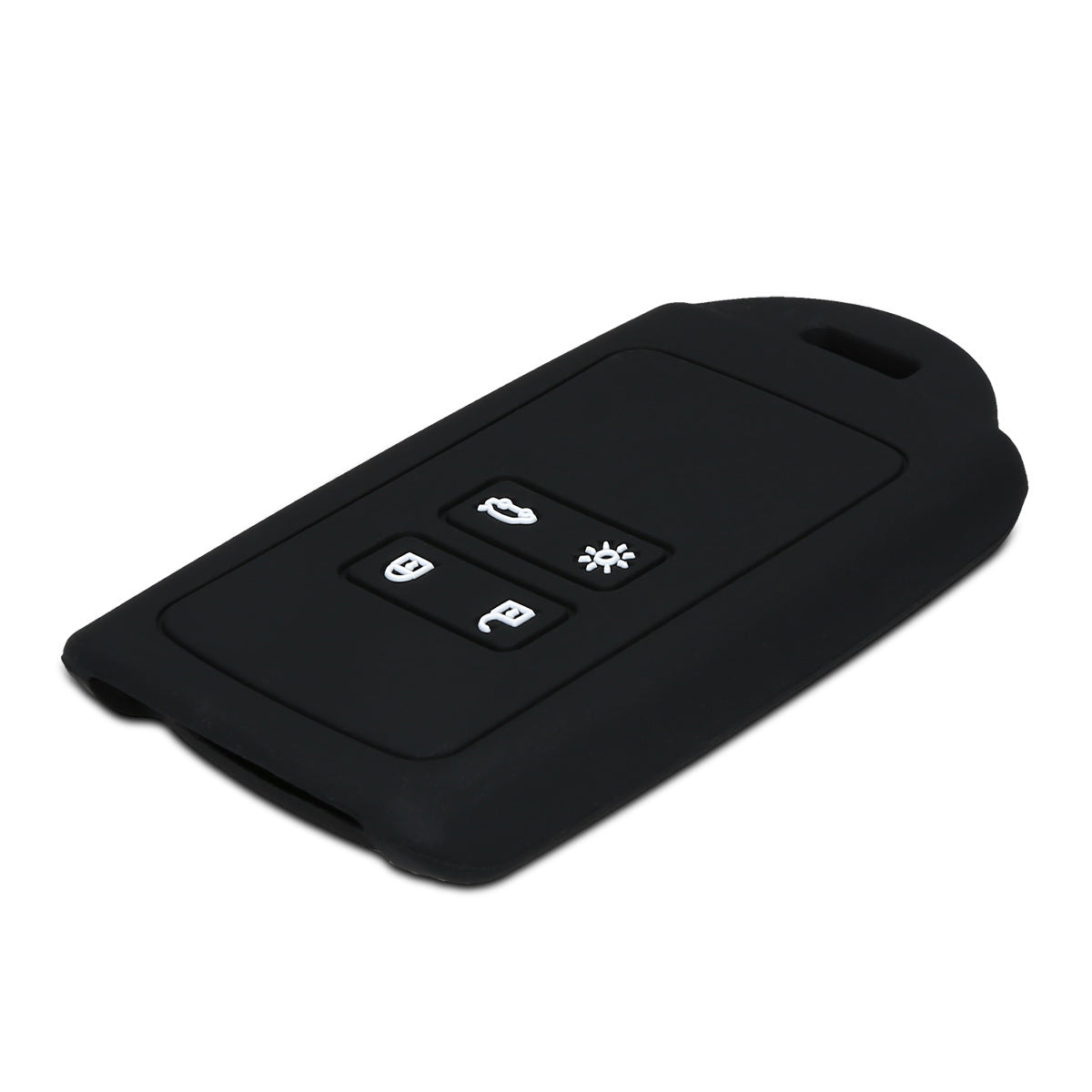 kwmobile Car Key Shell compatible with Renault 4-Button Smart Key (Keyless Go only) Protective Cover